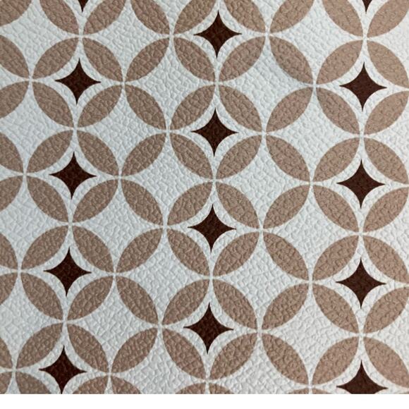 Dana Buchman Tan White Green Small Shoulder Purse - Picture 4 of 5